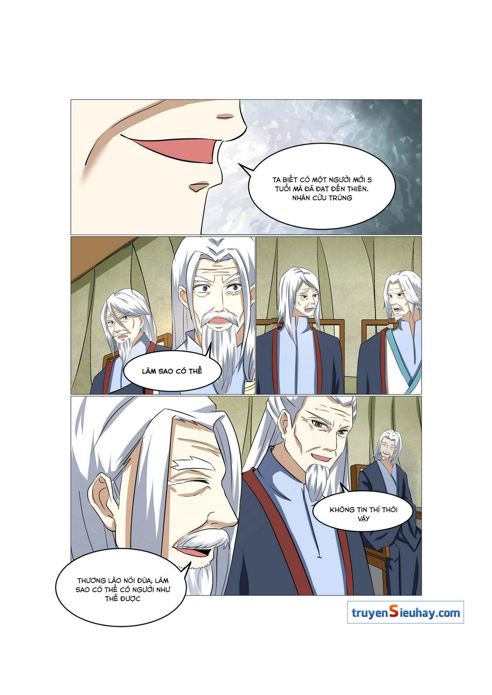 Bạch Sắc Thánh Tộc Chapter 1 - 10