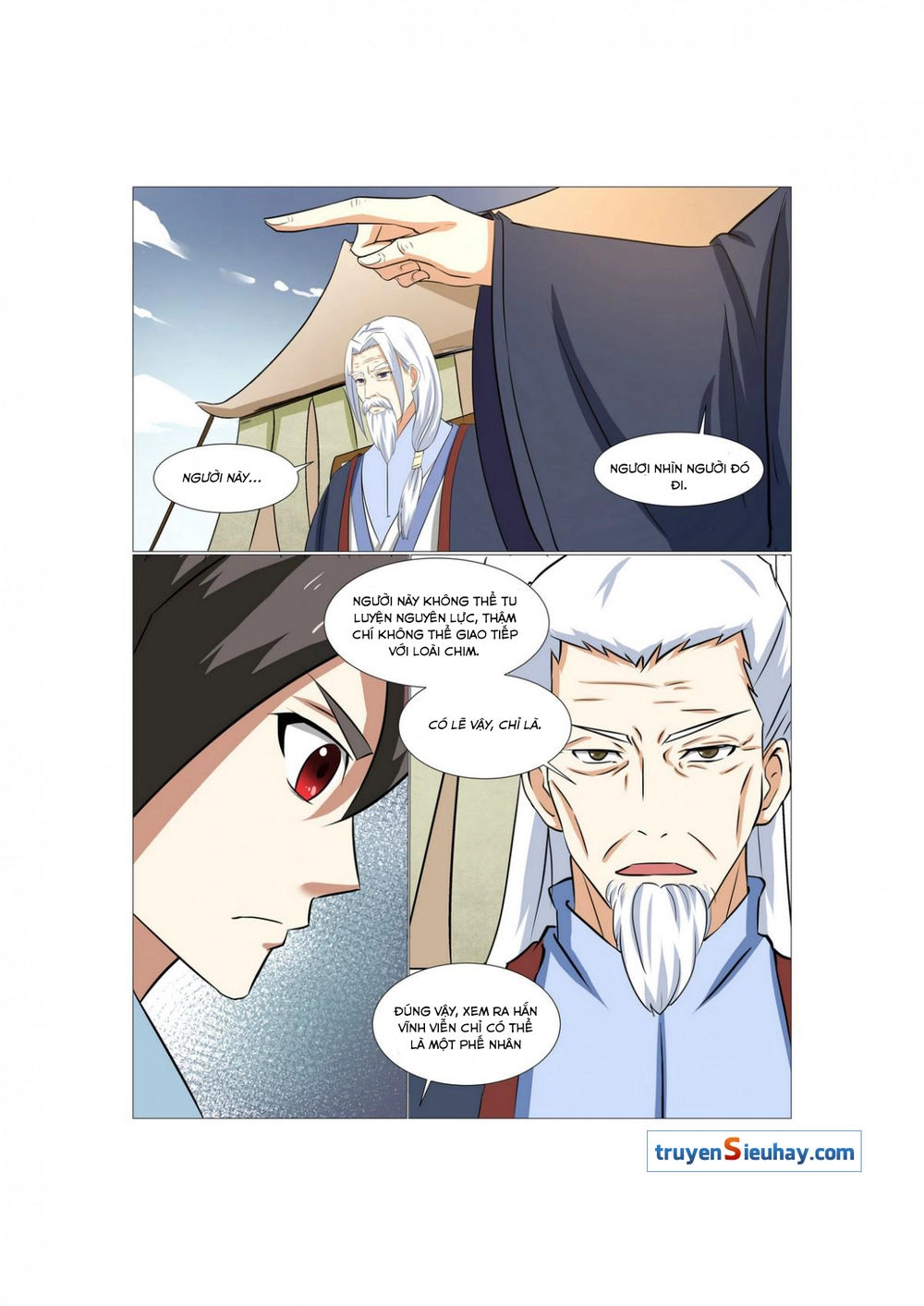 Bạch Sắc Thánh Tộc Chapter 1 - 12