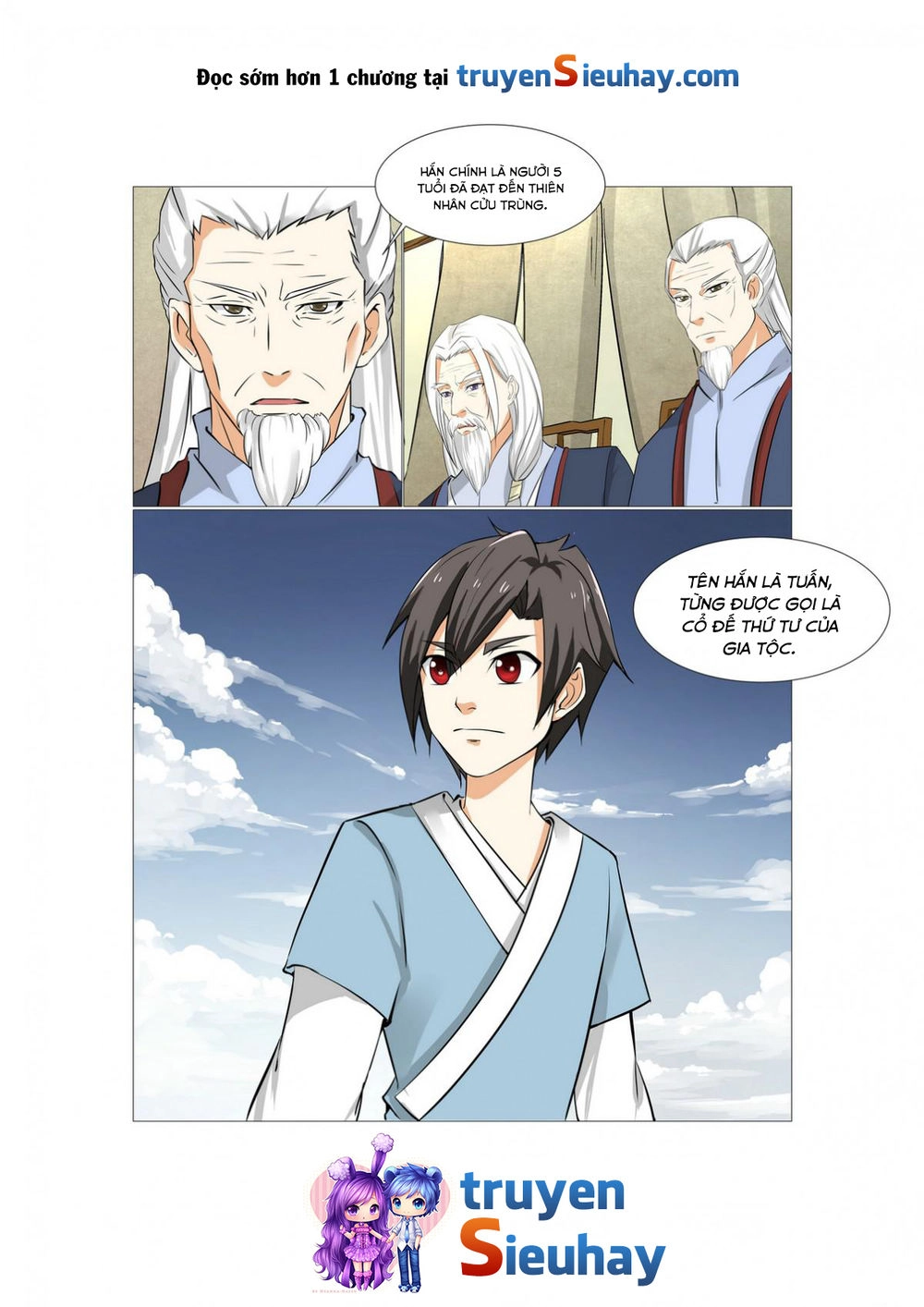 Bạch Sắc Thánh Tộc Chapter 1 - 13