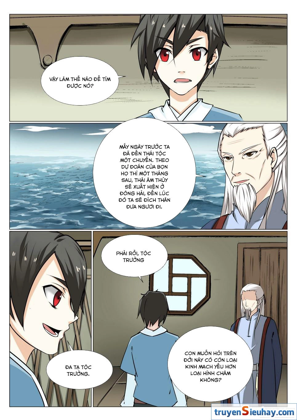 Bạch Sắc Thánh Tộc Chapter 6 - 9