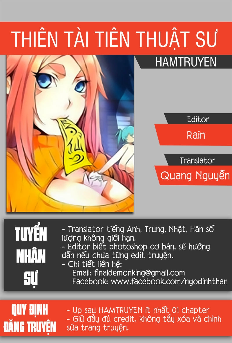 Thiên Tài Tiên Thuật Sư Chapter 5.2 - 1