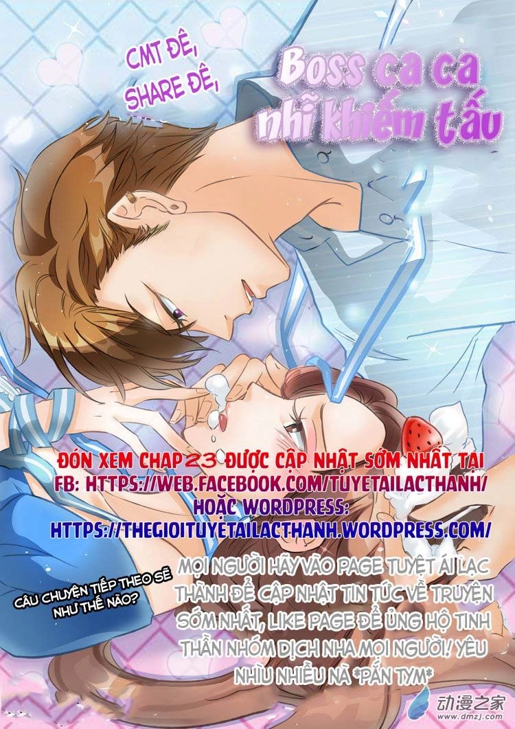 Boss Ca Ca! Nhĩ Khiếm Tấu Chapter 22 - 10