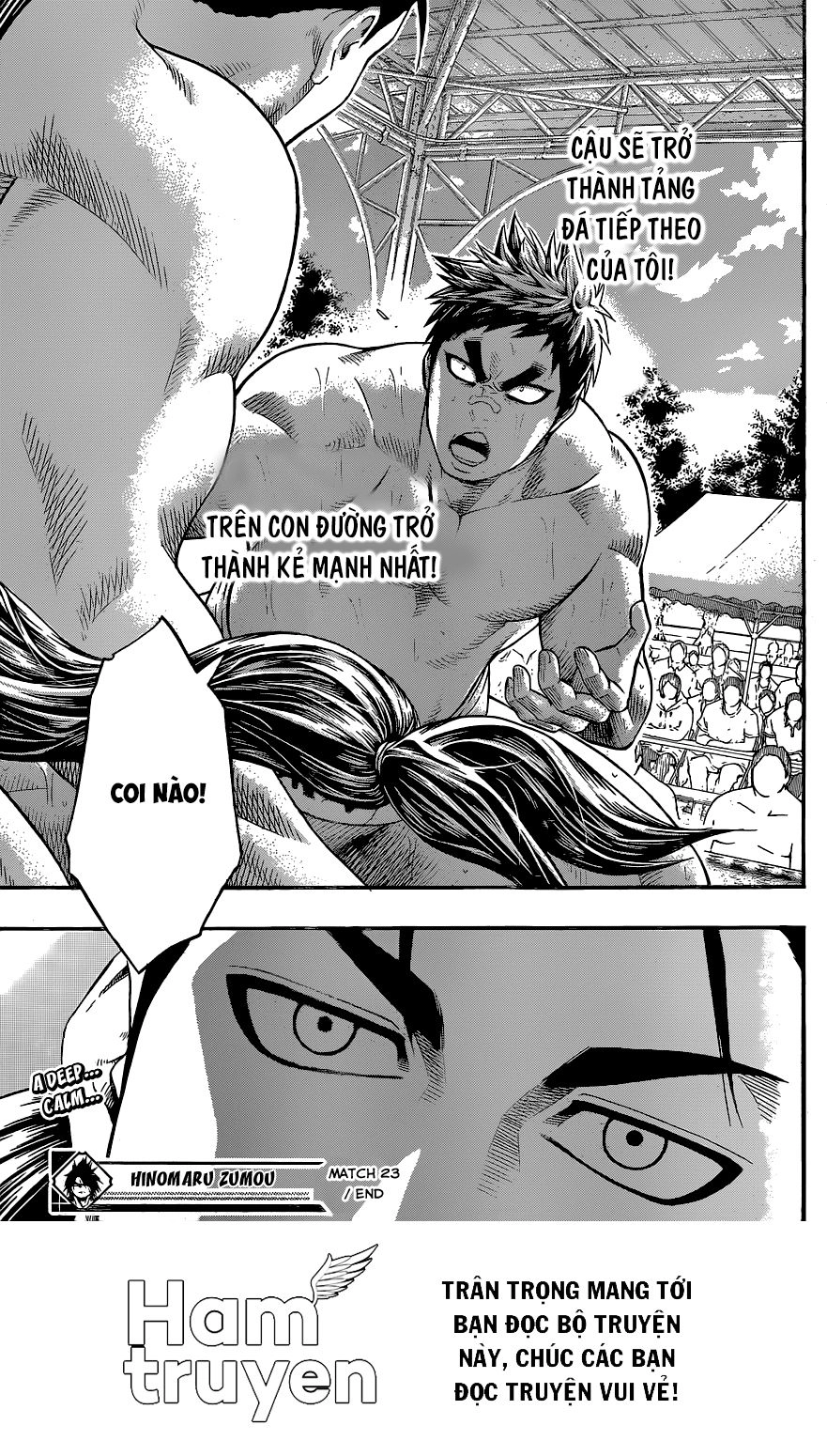 Hinomaru Zumou Chapter 23 - 19