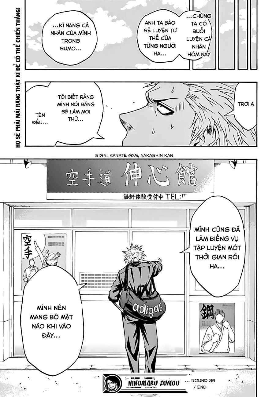 Hinomaru Zumou Chapter 39 - 19