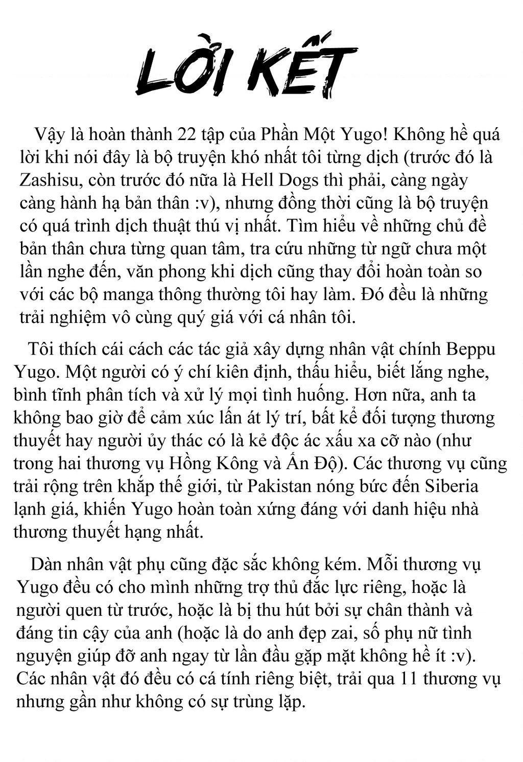 Yugo - Kẻ Thương Thuyết Chapter 110 - 47