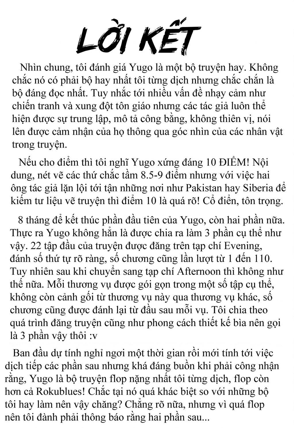 Yugo - Kẻ Thương Thuyết Chapter 110 - 49