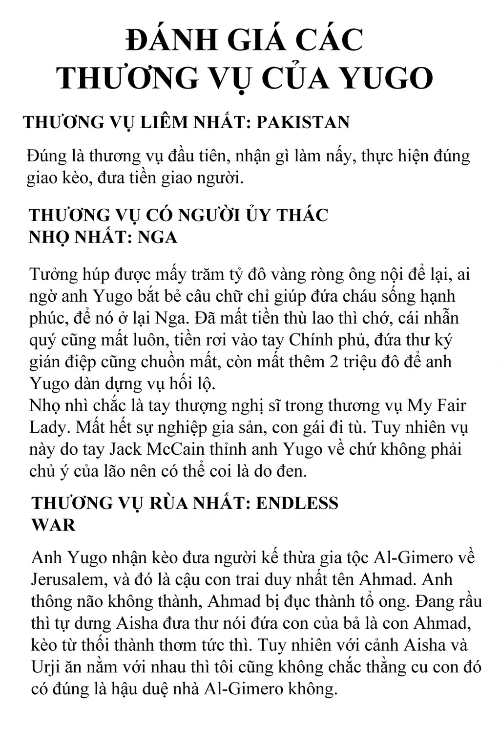 Yugo - Kẻ Thương Thuyết Chapter 110 - 51