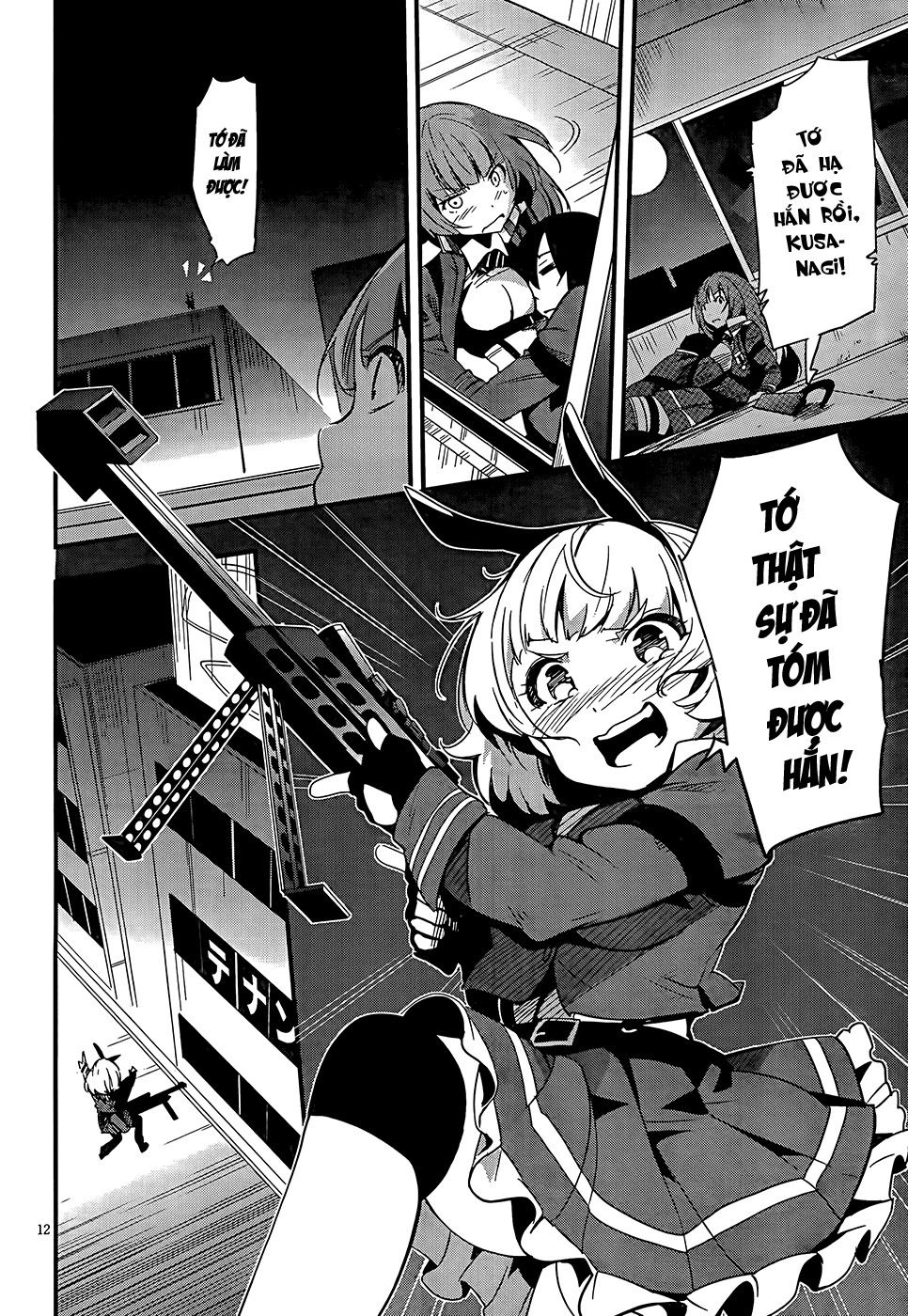 Taimadou Gakuen 35 Shiken Shoutai Chapter 4 - 12