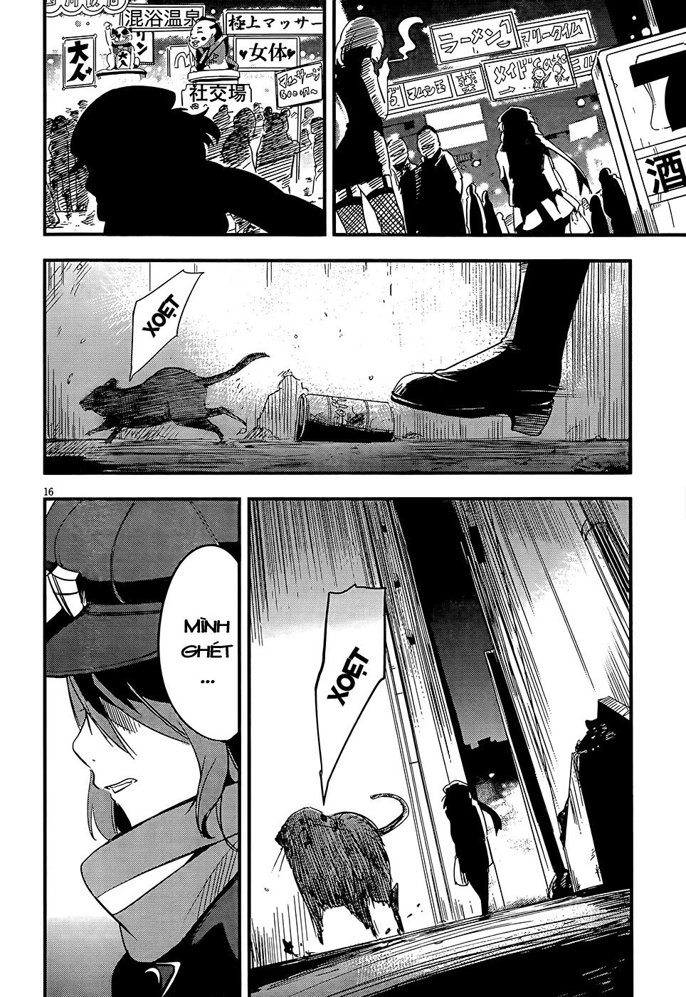 Taimadou Gakuen 35 Shiken Shoutai Chapter 4 - 16