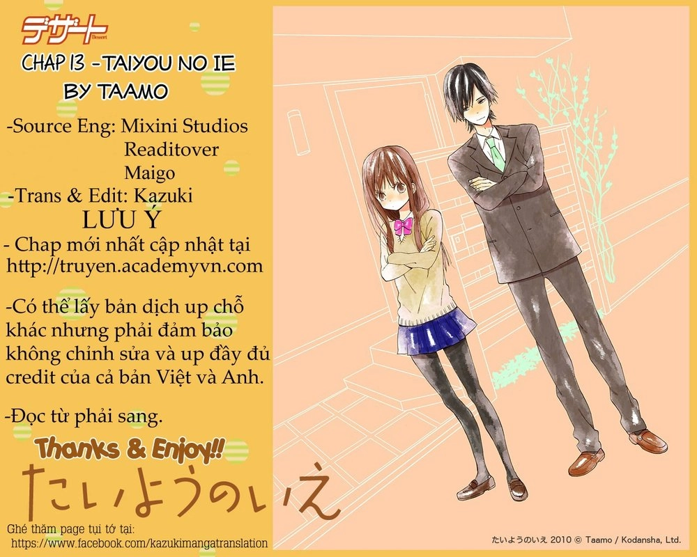 Taiyou No Ie Chapter 13 - 1