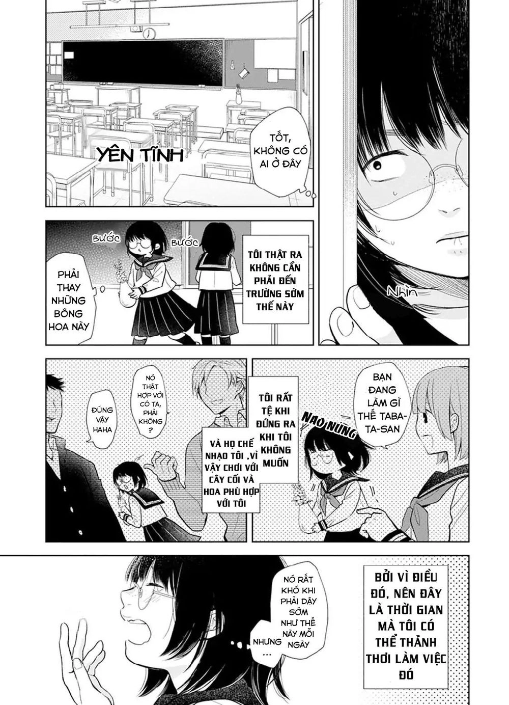 Cô Gái Xấu Xí Và Hoa Chapter 1 - 8