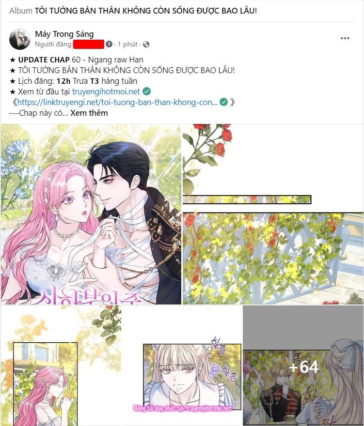 Tôi Tưởng Bản Thân Không Còn Sống Được Bao Lâu! Chapter 60.1 - 36