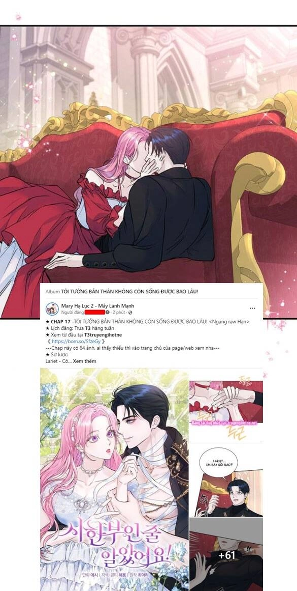 Tôi Tưởng Bản Thân Không Còn Sống Được Bao Lâu! Chapter 17.1 - 26