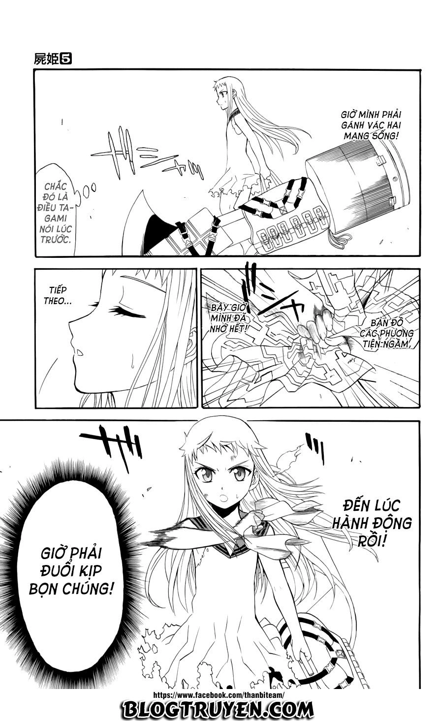 Shikabane Hime Chapter 24 - 9