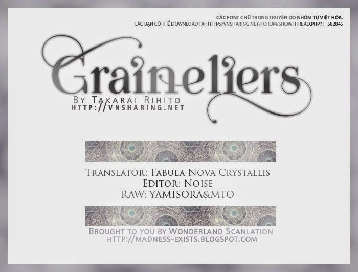 Graineliers Chapter 8 - 12