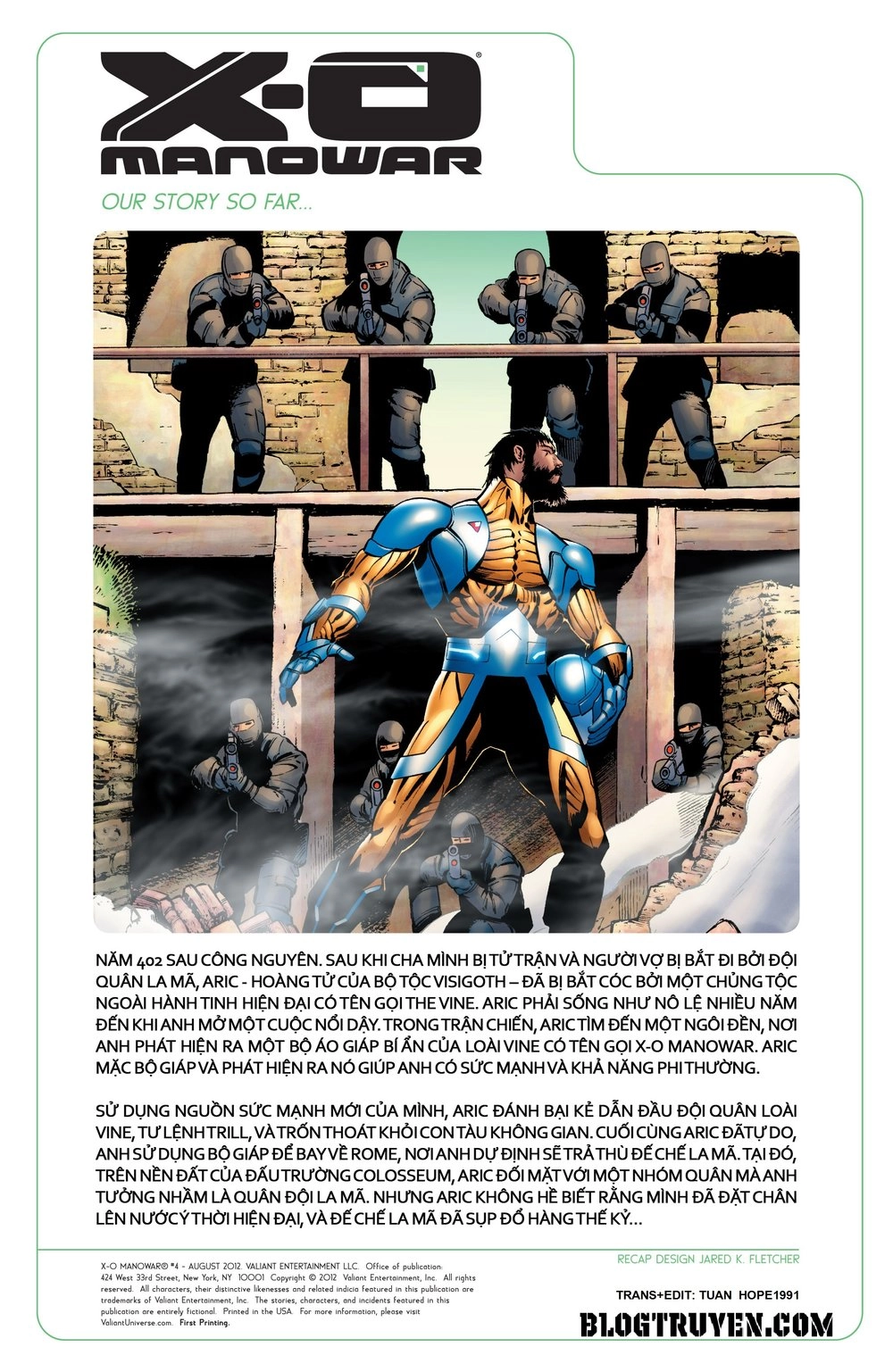 X-O Manowar Chapter 4 - 3