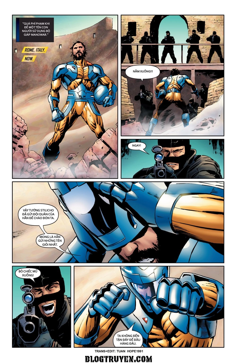 X-O Manowar Chapter 4 - 8