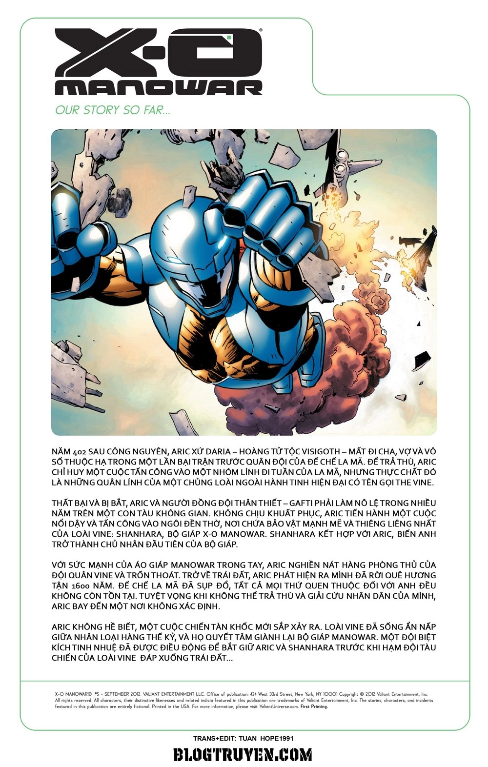 X-O Manowar Chapter 5 - 3