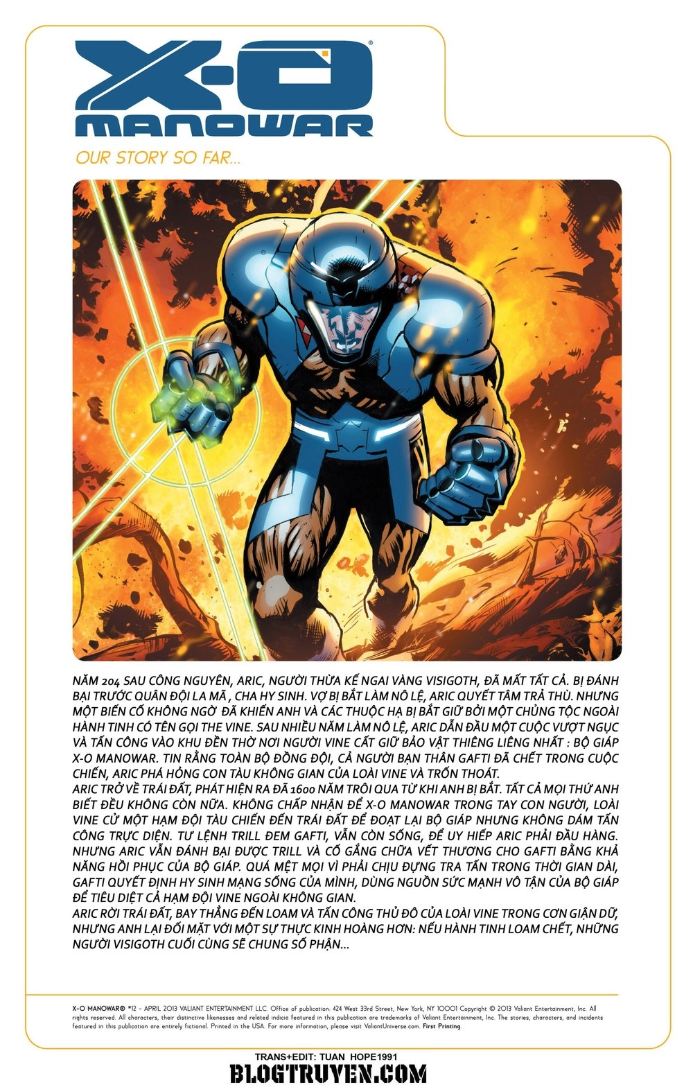 X-O Manowar Chapter 12 - 3