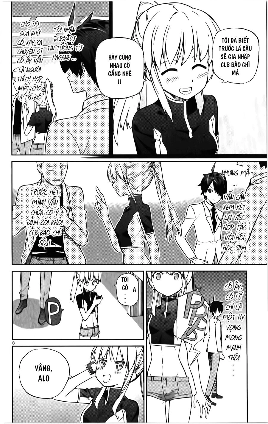 Ichiba Kurogane Wa Kasegitai Chapter 8 - 9