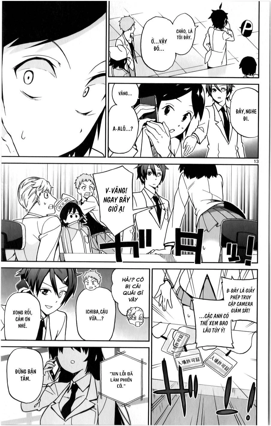 Ichiba Kurogane Wa Kasegitai Chapter 11 - 13