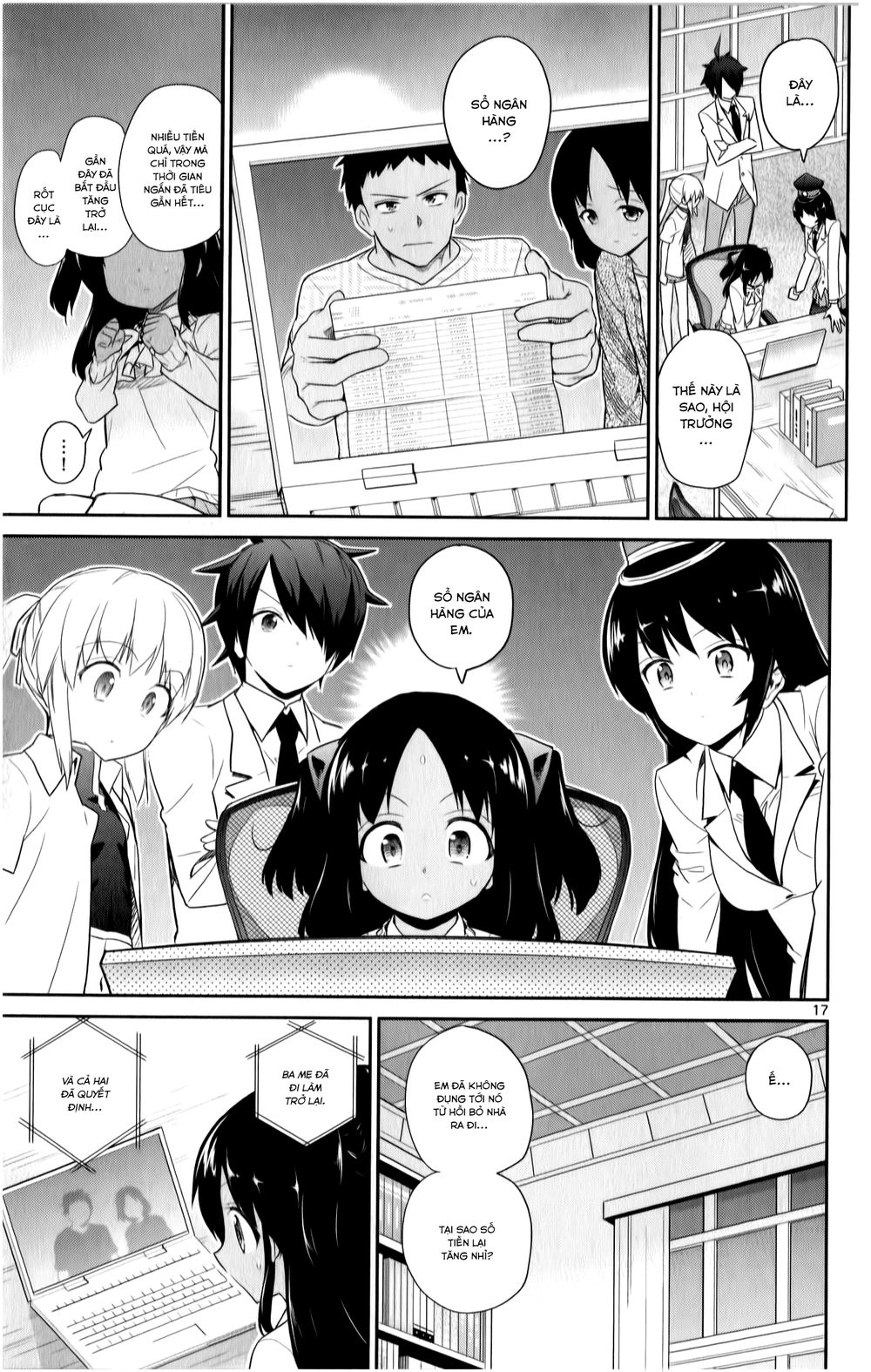 Ichiba Kurogane Wa Kasegitai Chapter 16 - 17