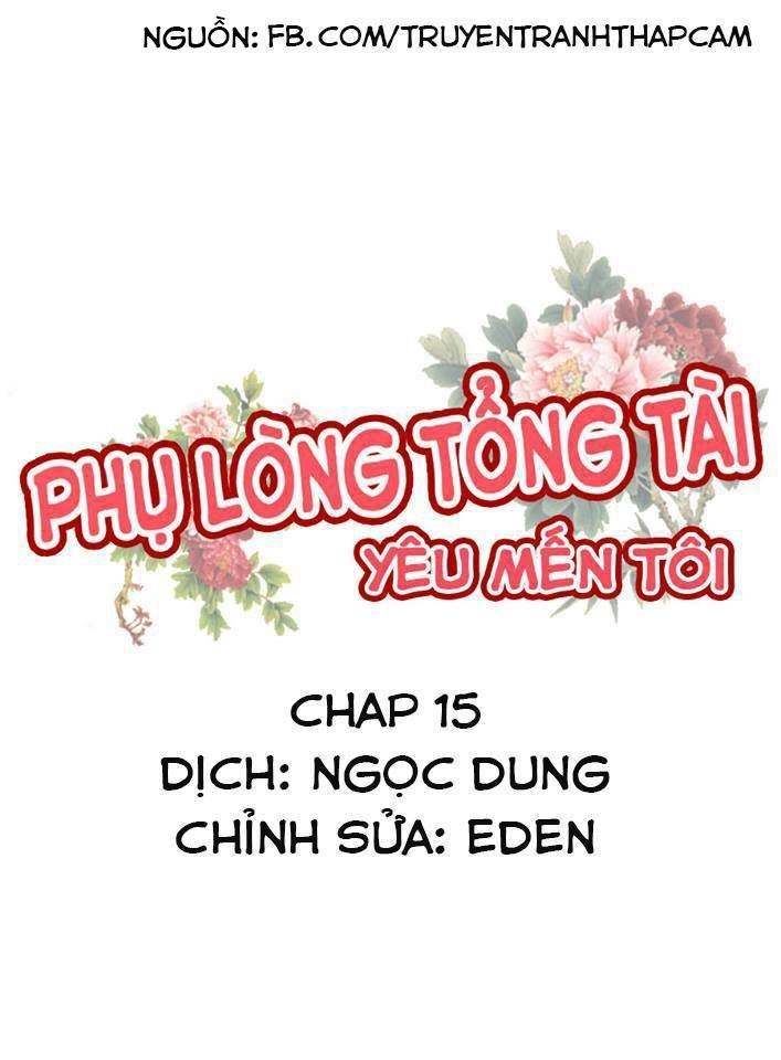 Tổng Giám Đốc Bạc Tình Yêu Thương Ta Chapter 15 - 1