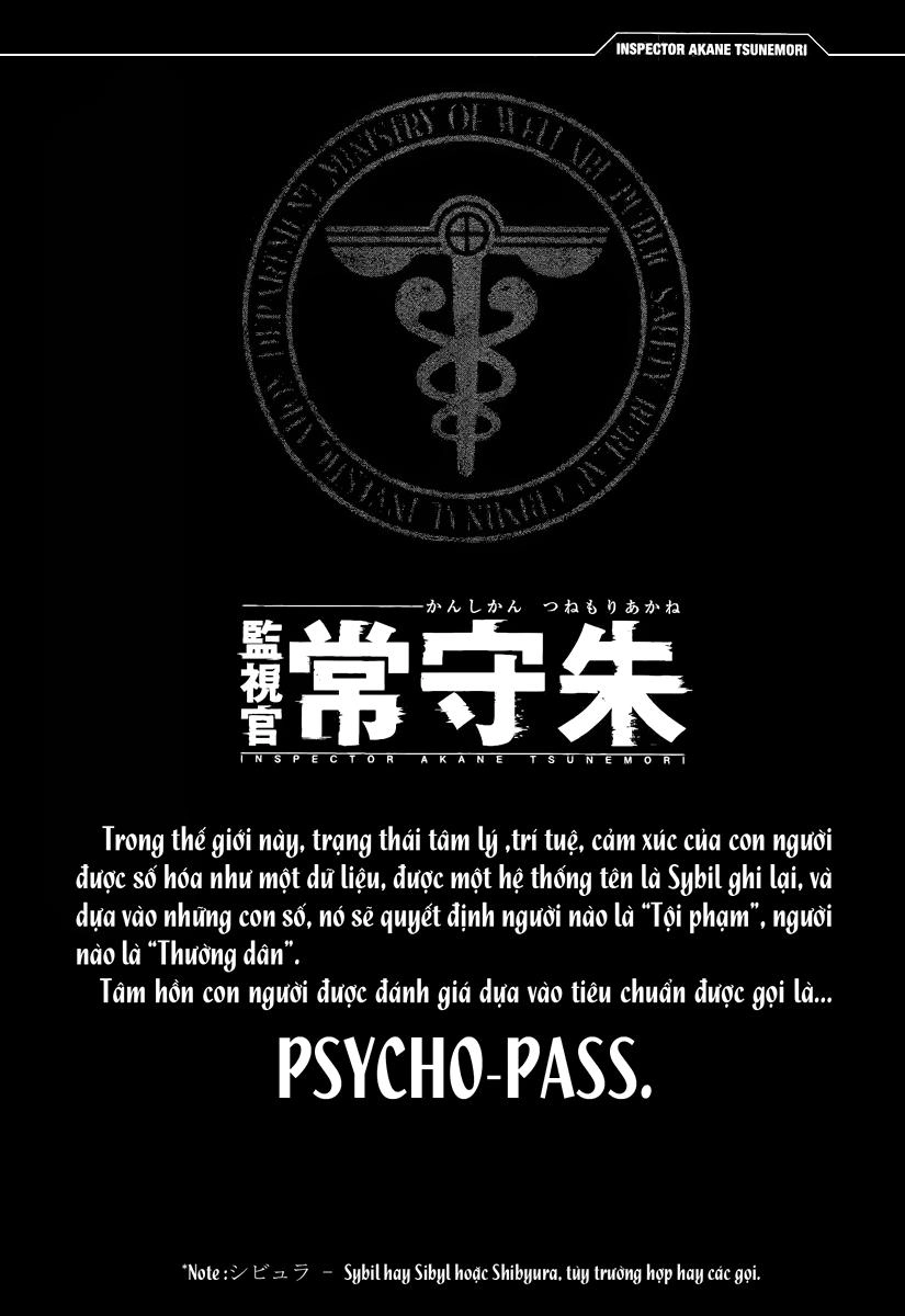 Psycho-Pass Chapter 1 - 3