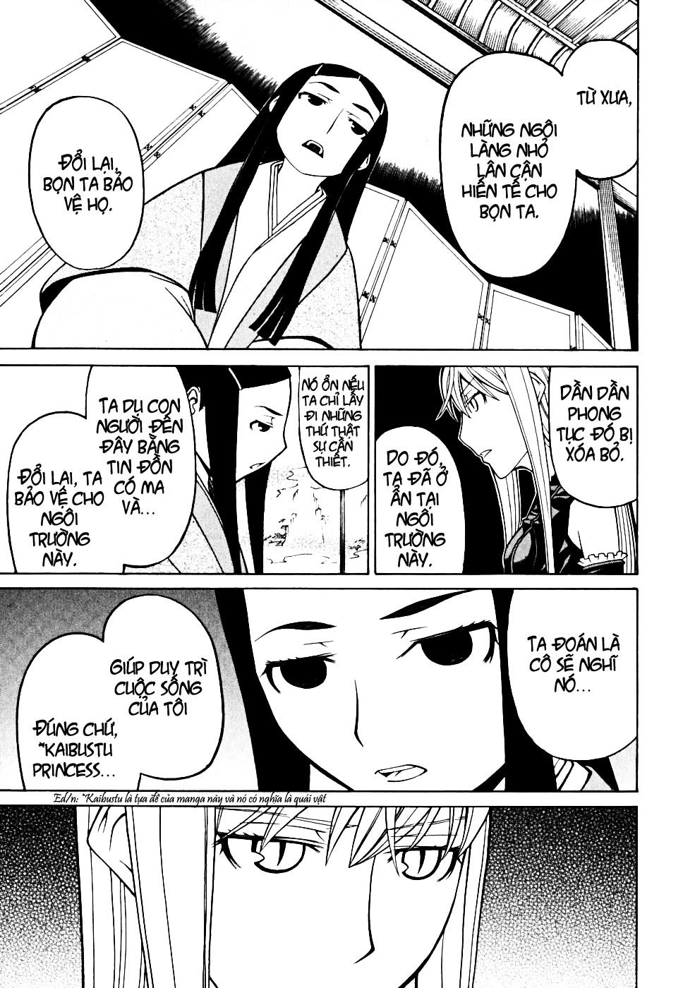 Kaibutsu Oujo Chapter 30 - 28