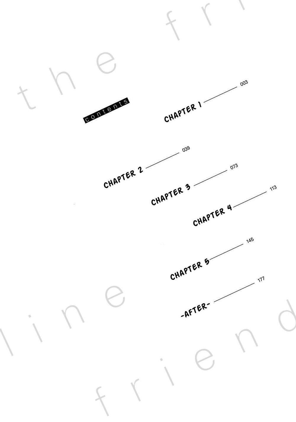 Friendline Chapter 1 - 4