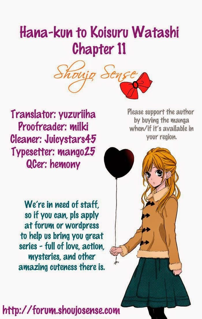 Hanagimi To Koisuru Watashi Chapter 11 - 1