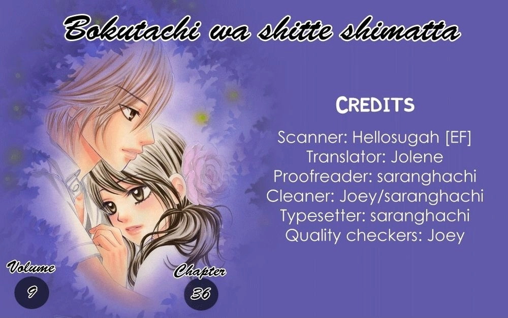 Bokutachi Wa Shitte Shimatta Chapter 36 - 45