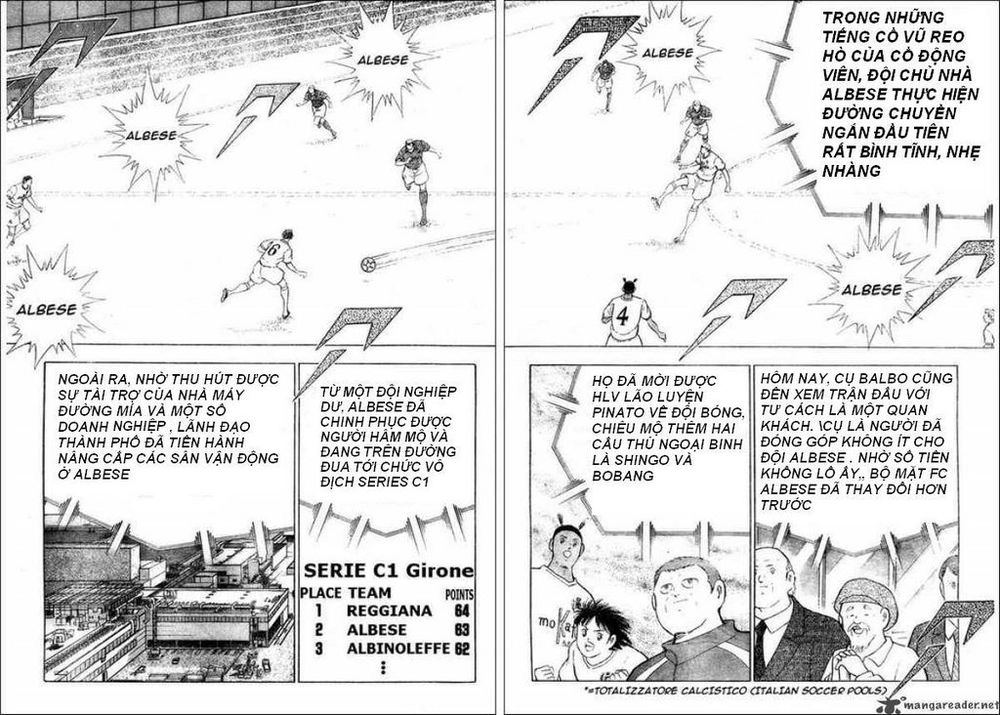Captain Tsubasa : Trận Chiến Liên Đoàn Italy Chapter 3 - 2