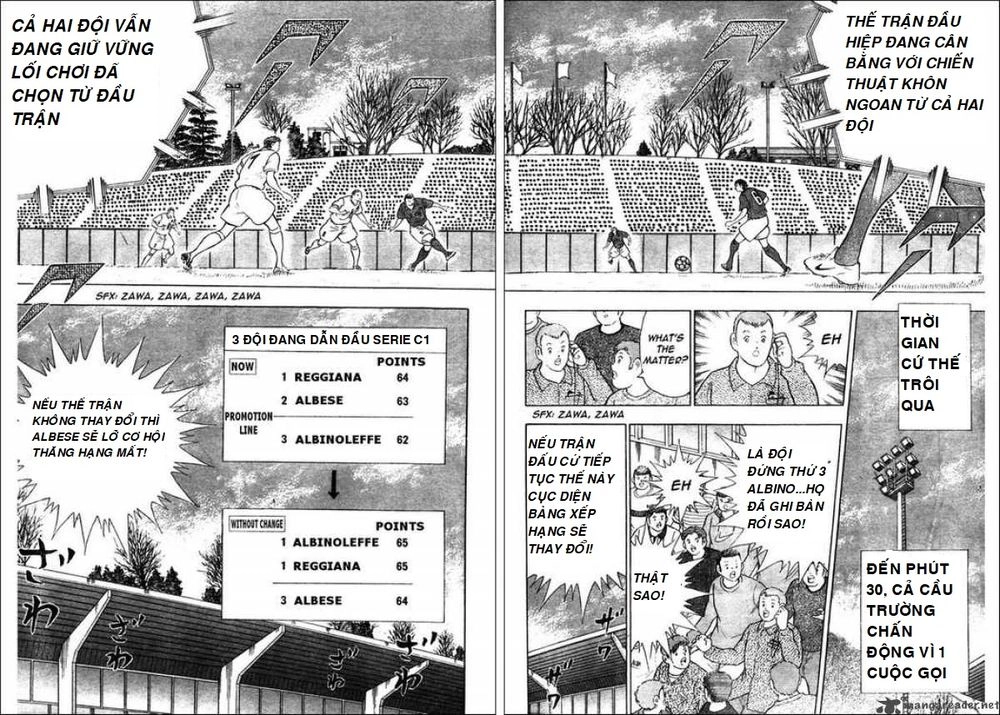 Captain Tsubasa : Trận Chiến Liên Đoàn Italy Chapter 4 - 5