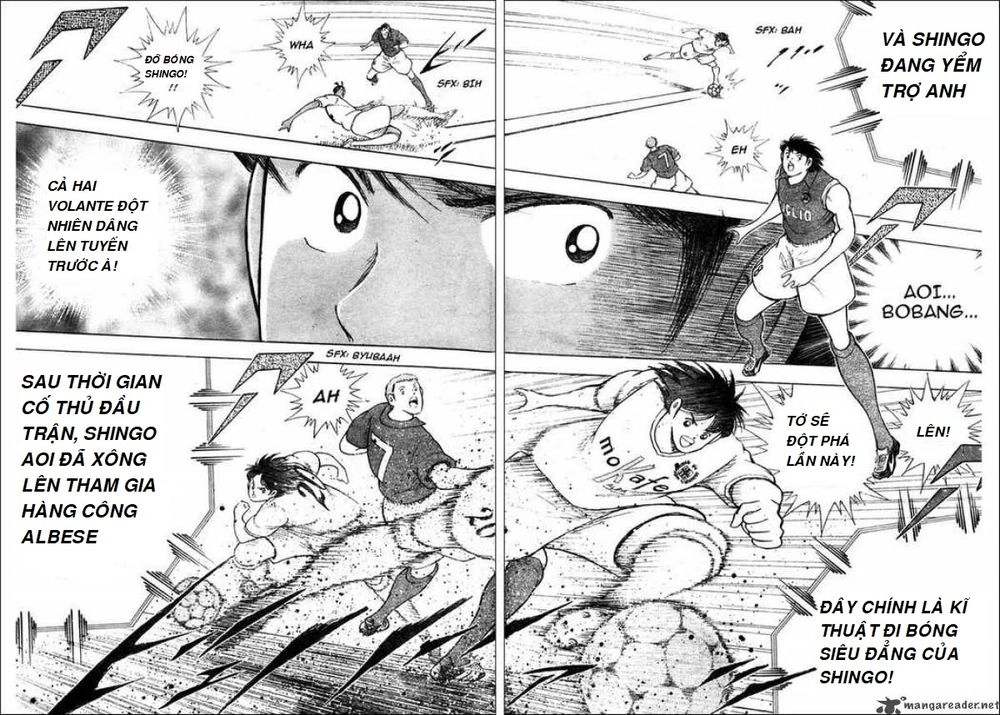 Captain Tsubasa : Trận Chiến Liên Đoàn Italy Chapter 4 - 8