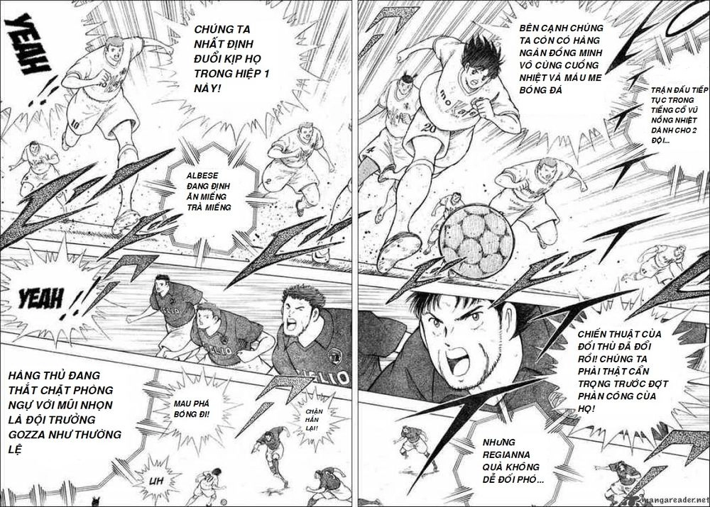 Captain Tsubasa : Trận Chiến Liên Đoàn Italy Chapter 7 - 3