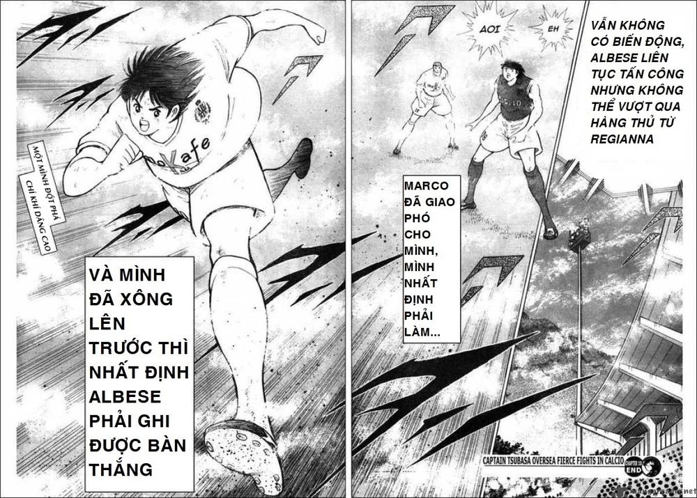 Captain Tsubasa : Trận Chiến Liên Đoàn Italy Chapter 10 - 15