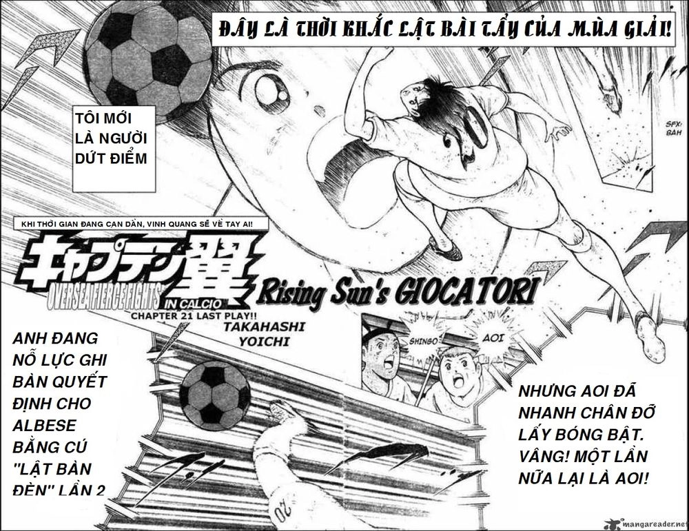 Captain Tsubasa : Trận Chiến Liên Đoàn Italy Chapter 21 - 2