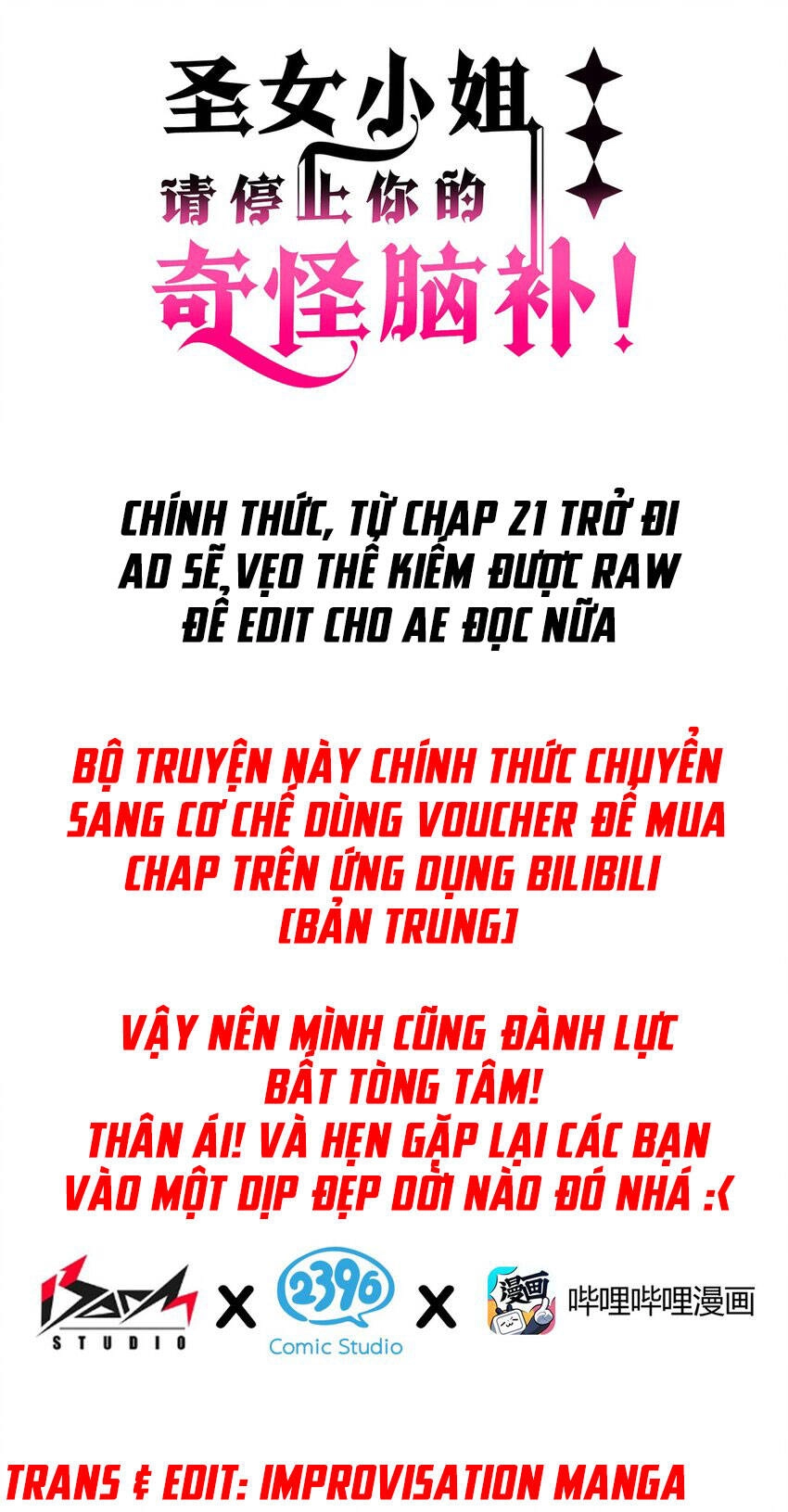 Thánh Nữ, Xin Hãy Dừng Ngay Những Trò Quái Đản Của Cô Đi!! Chapter 20.1 - 2