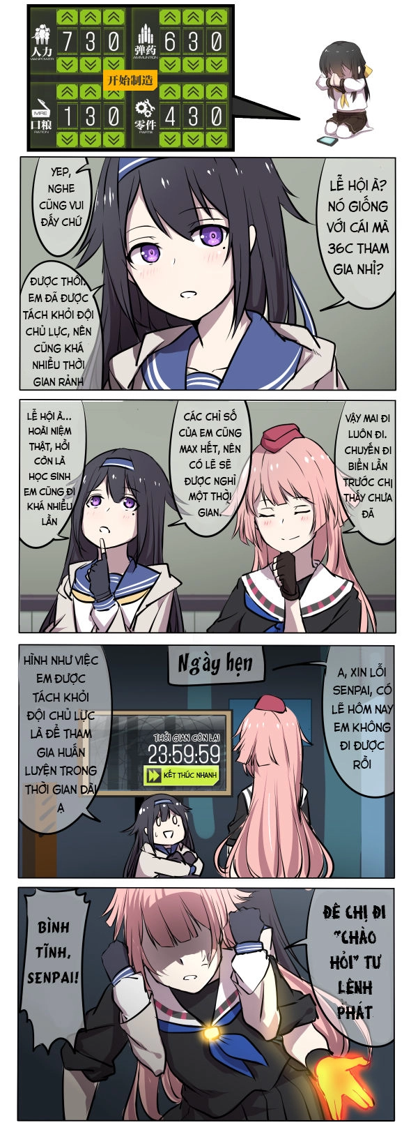 Girls' Frontline Oneshot Tổng Hợp Chapter 4 - 8