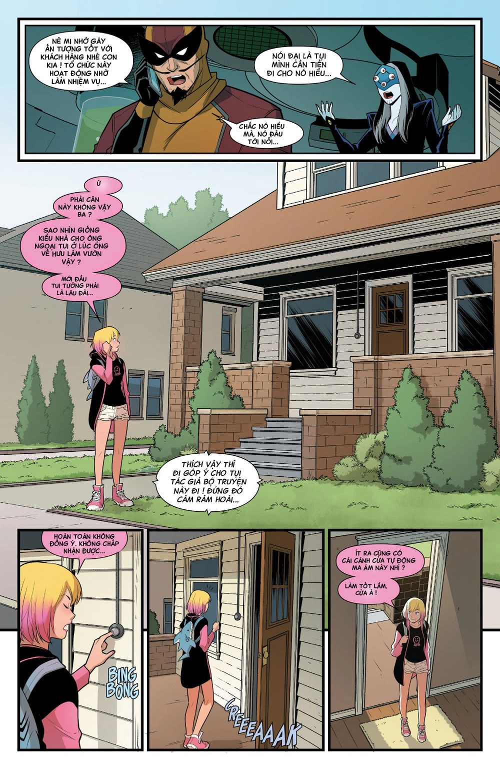Gwenpool Siêu Phàm Chapter 7 - 8