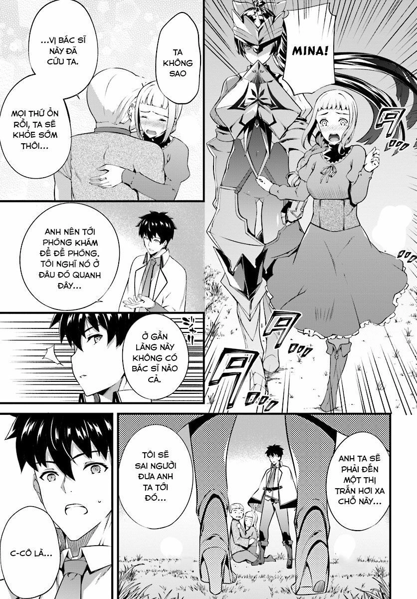 Hagure Seirei Ino Shinsatsu Kiroku ~ Seijo Kishi-Dan To Iyashi No Kamiwaza ~ Chapter 4 - 8