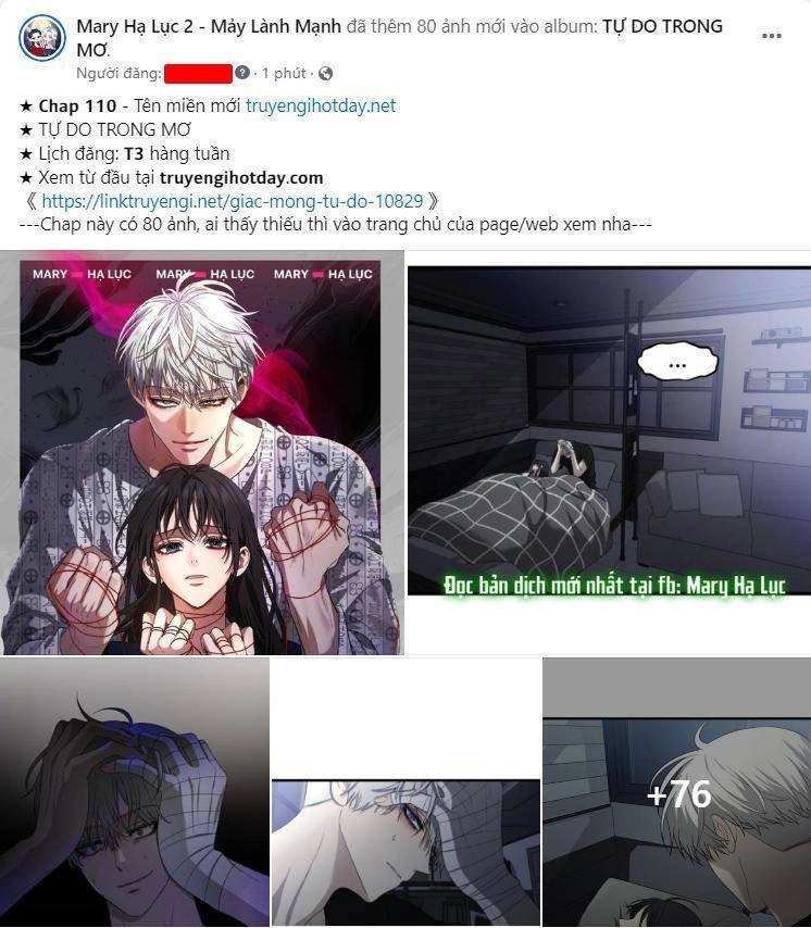 Tự Do Trong Mơ Chapter 110.1 - 1