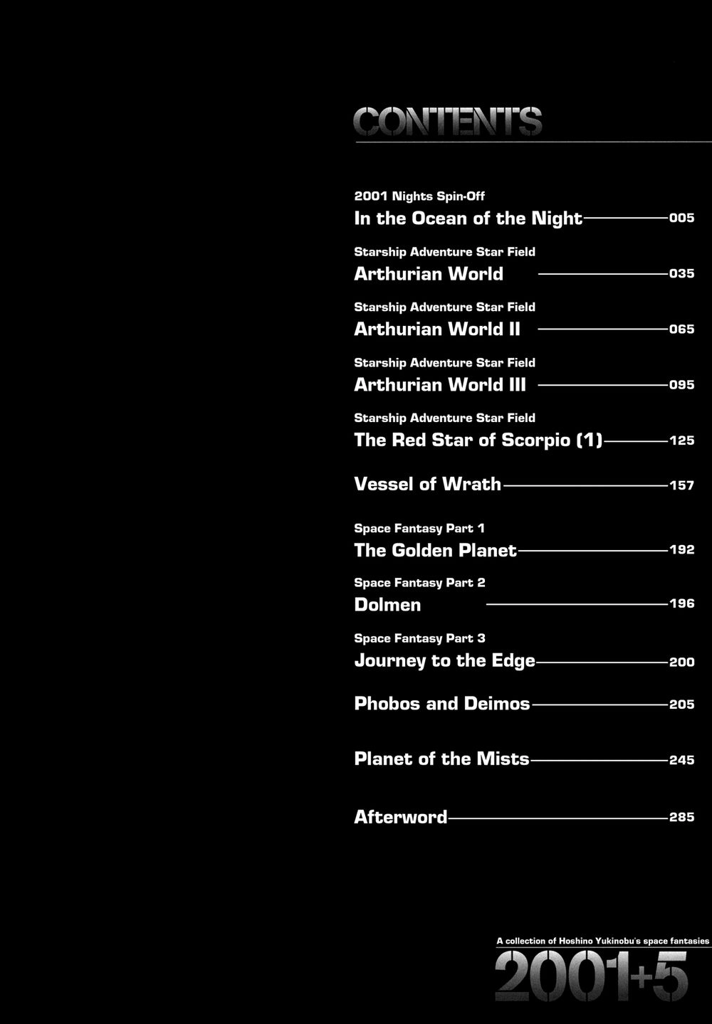 2001 + 5 Chapter 1 - 4