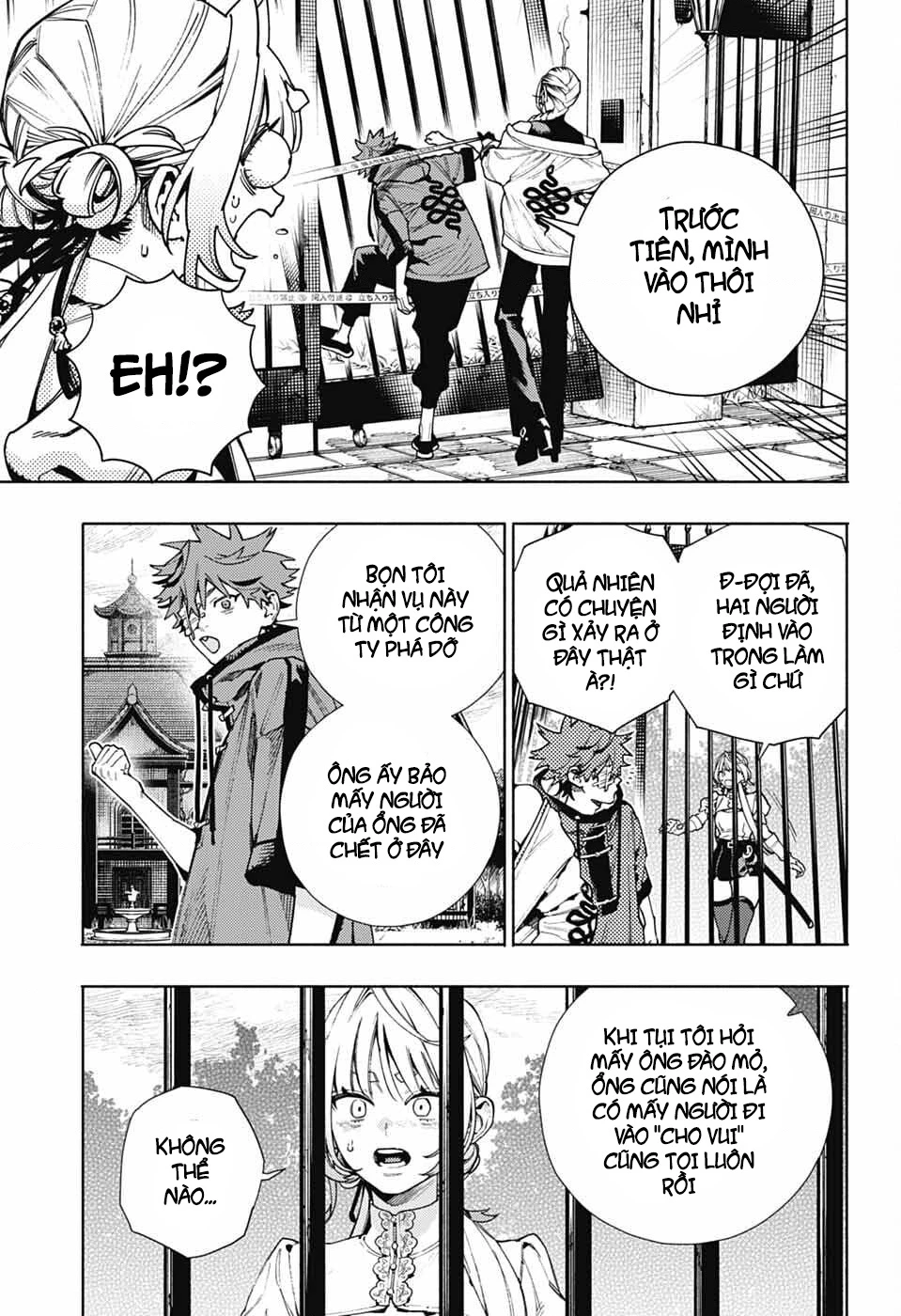 Gokurakugai Chapter 22 - 21