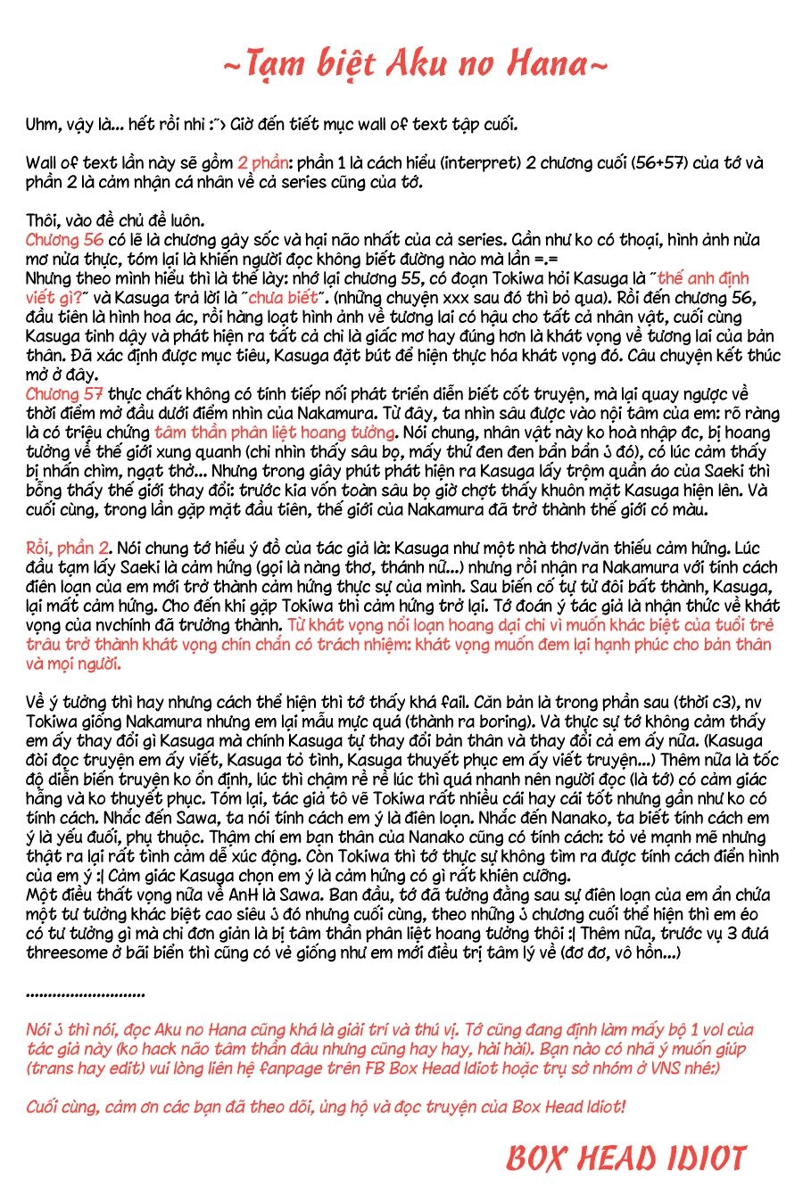 Aku No Hana Chapter 57 - 37