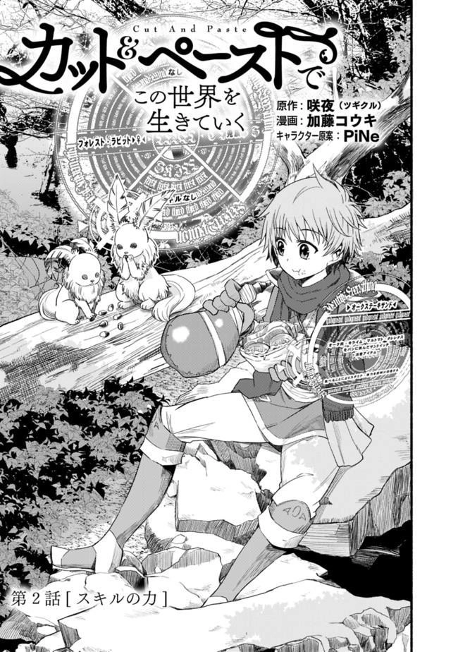 Living In This World With Cut & Paste Chapter 2 - 2