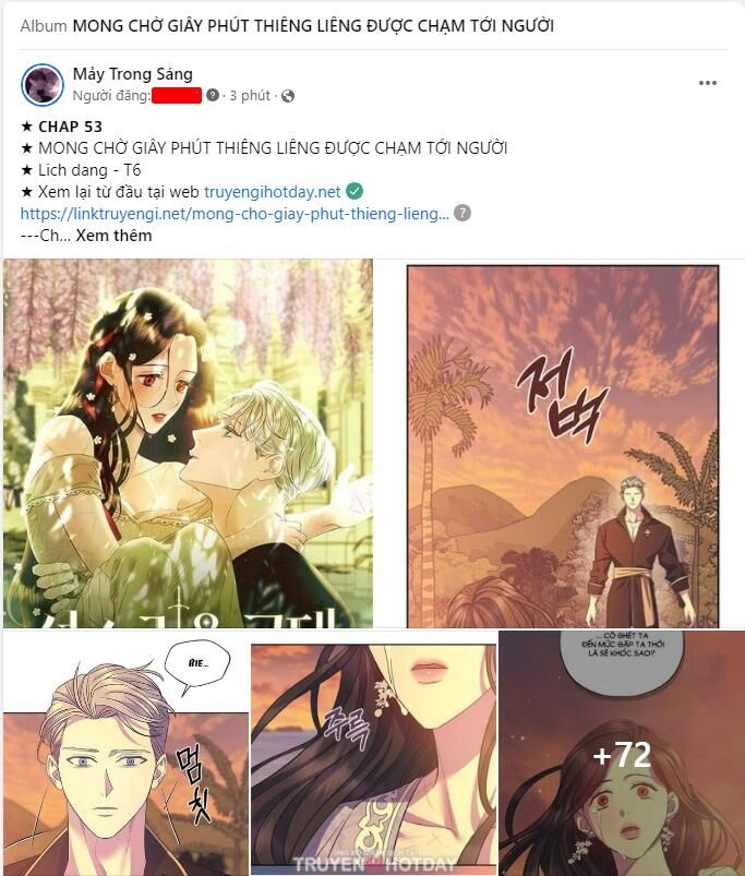 Mong Chờ Giây Phút Thiêng Liêng Được Chạm Tới Người Chapter 53.1 - 1