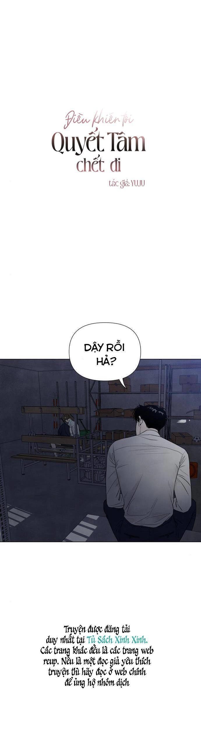 Điều Khiến Tôi Quyết Tâm Chết Đi Chapter 8 - 1