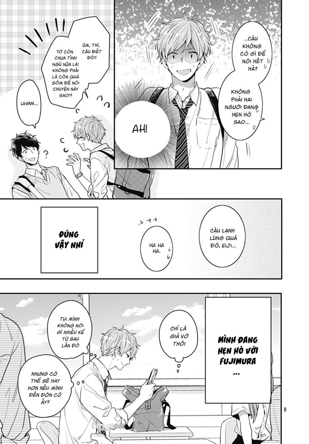 Koi Wo Shiranai Bokutachi Wa Chapter 8 - 9